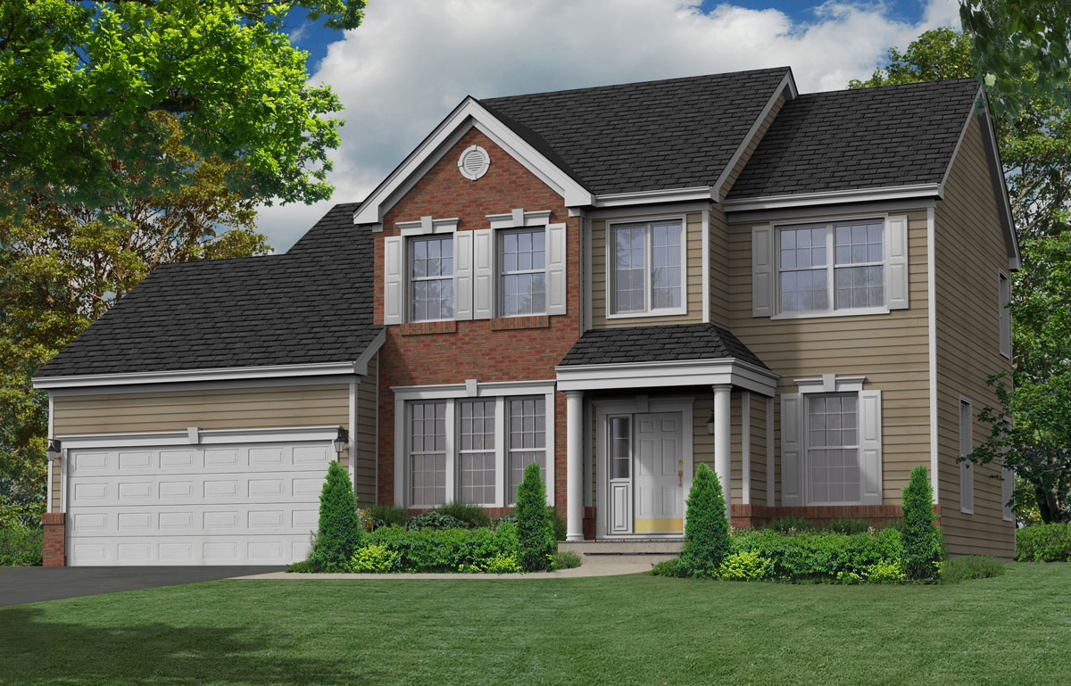 Coddington Hill | Ashford Model - Federal Style