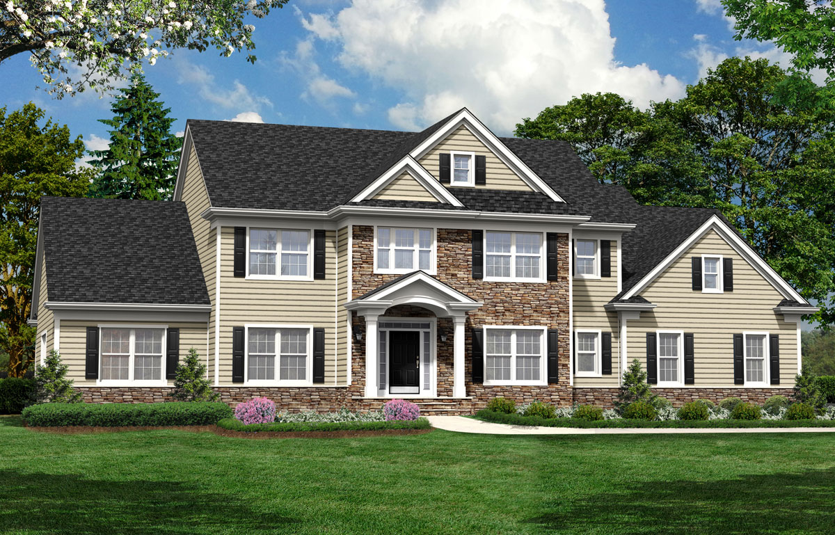 Hidden Brook | Kingsley Model - Country Manor Style