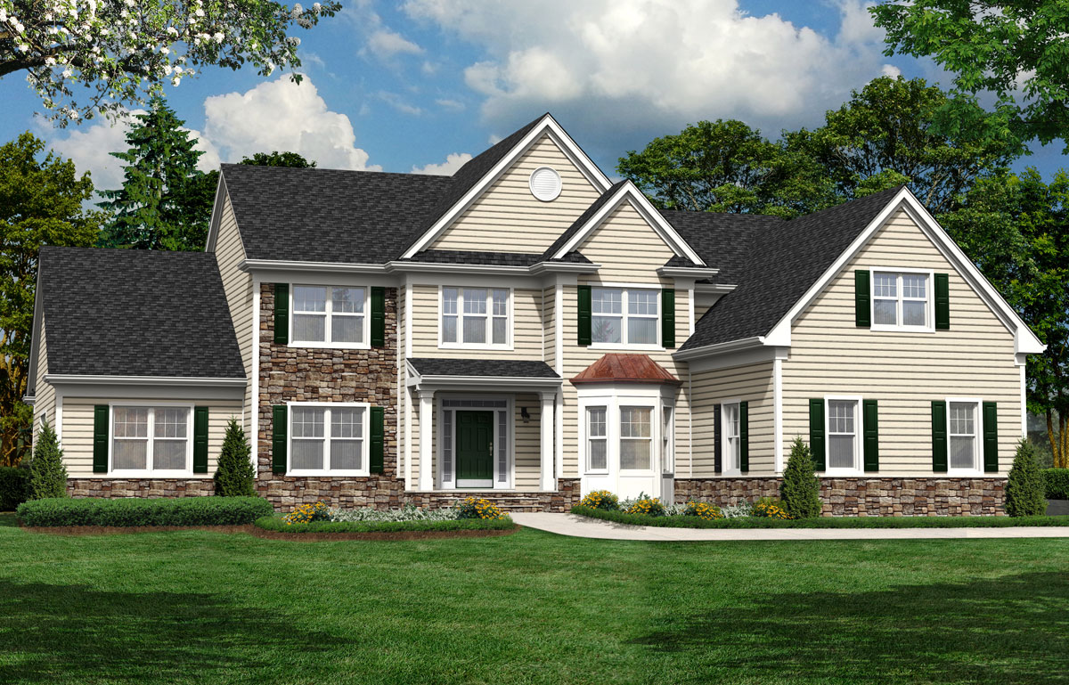 Hidden Brook | Langford Model - Country Manor Style