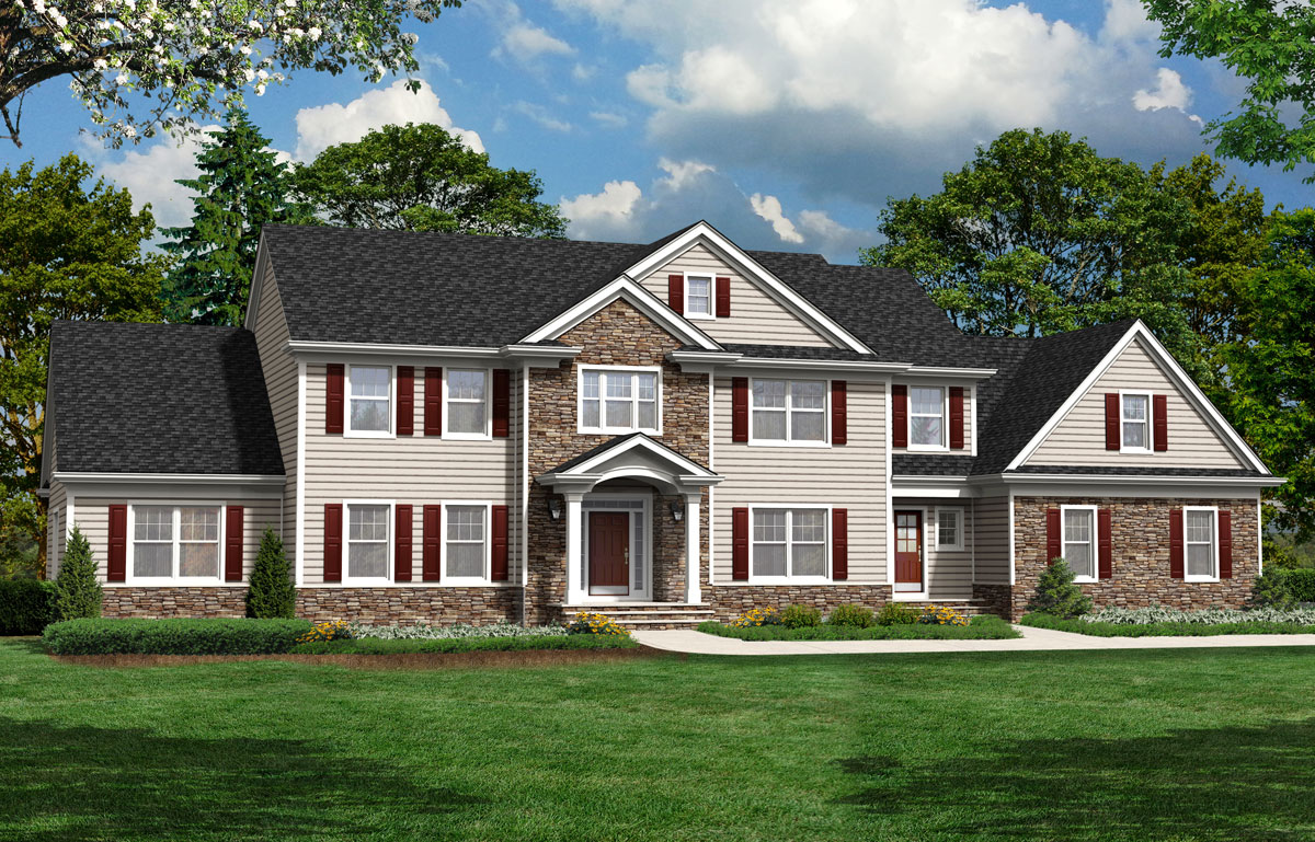 Hidden Brook | Marlton Model - Country Manor Style