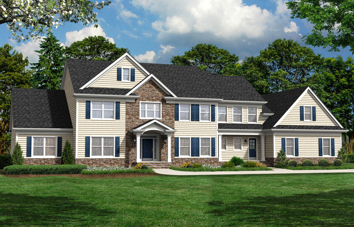 Hidden Brook | Newport Model - Country Manor Style