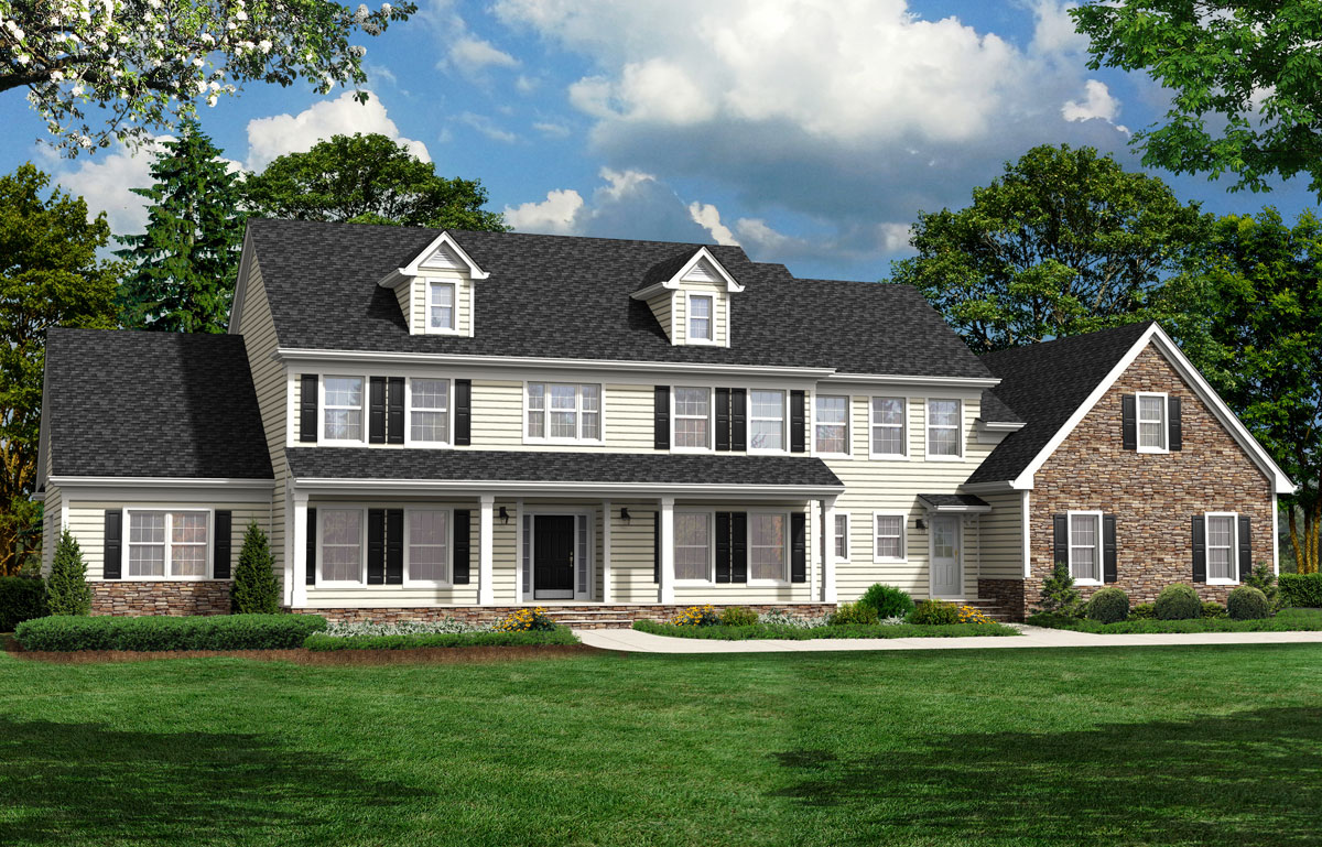 Hidden Brook | Newport Model - Farmhouse Style