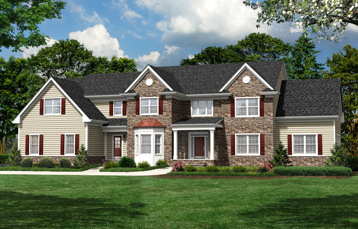 Hidden Brook | Pembrey Model - Country Manor Style, Left