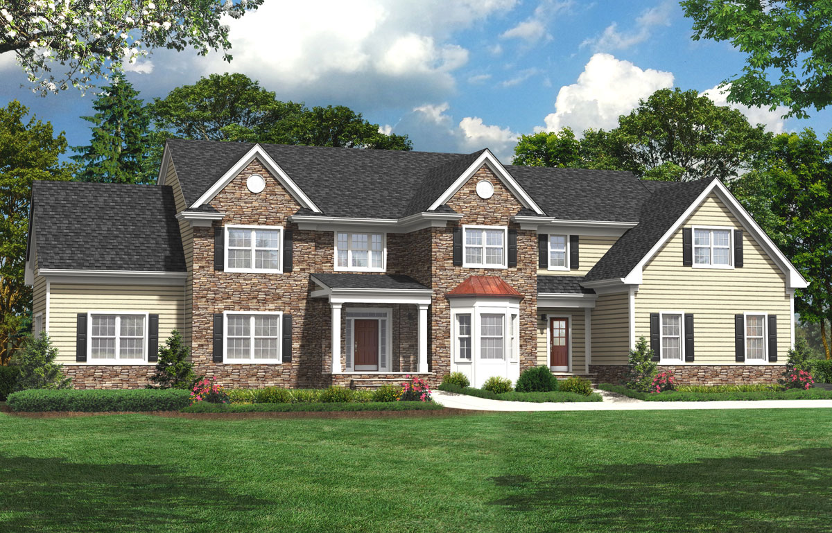 Hidden Brook | Pembrey Model - Country Manor Style, Right